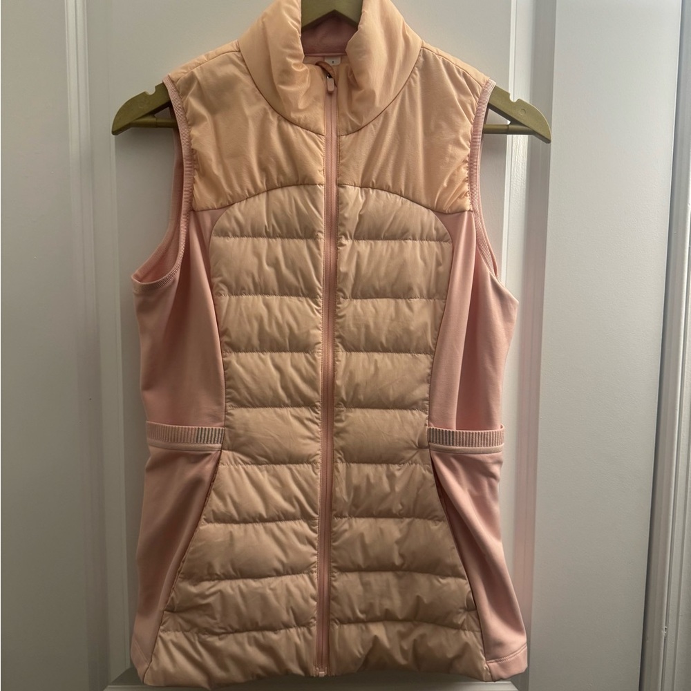 Lululemon “Down For It All” Vest Size 8 —New without tags — Blush Pink